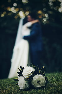 selective photo of white roses thumbnail