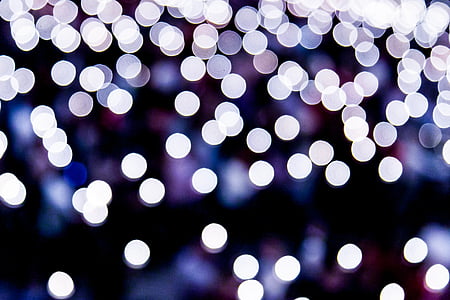 tilt shift lens photography of light during nighttime thumbnail