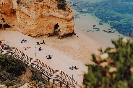 Camilo beach (Praia do Camilo) in Lagos, Algarve, Portugal thumbnail