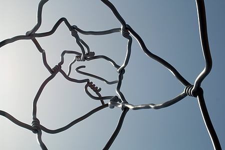 black steel wire during daytime thumbnail