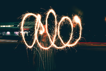 steel wool photography of person with light fixture thumbnail