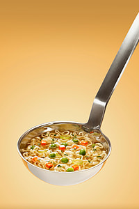 stainless steel Saddle with Noodle soup thumbnail
