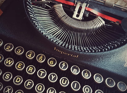 black Imperial typewriter thumbnail