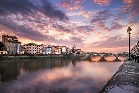 landscape photo of bridge and buildings thumbnail