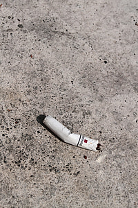 Cigarette Butts, Concrete Floor thumbnail