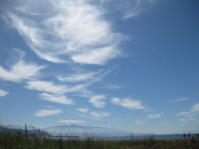 blue sky with white clouds thumbnail