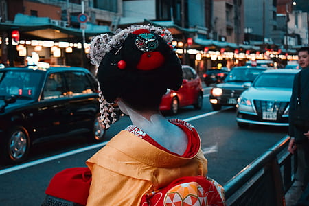 Geisha fronting highway thumbnail