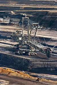 a large white mining vehicle thumbnail