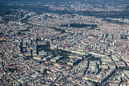 Aerial View of Vienna, Austria thumbnail
