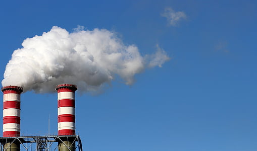 factory dispersing white gas thumbnail