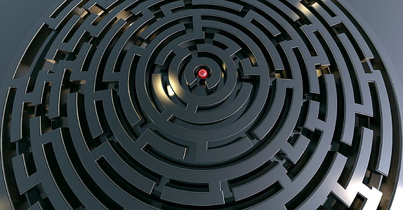 labyrinth, target, away, conception, confusion, search thumbnail