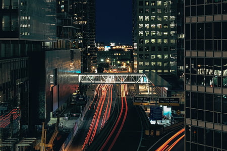 time lapse photo of city at night thumbnail