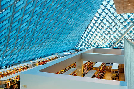 aerial view of library thumbnail