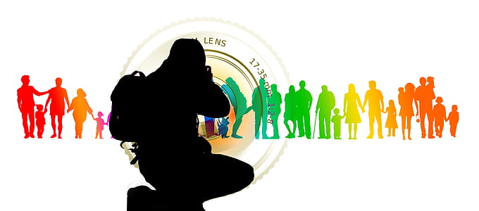 person taking photo illustration thumbnail