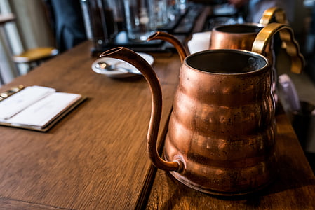 brown copper-colored teapot thumbnail