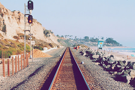 trail rail beside body of water thumbnail