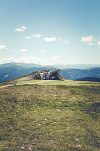 glacier, wood, road, landscape thumbnail