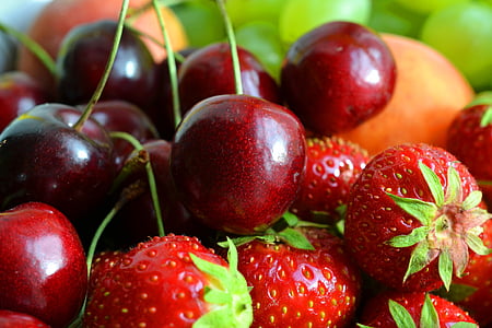 cherries and strawberries thumbnail