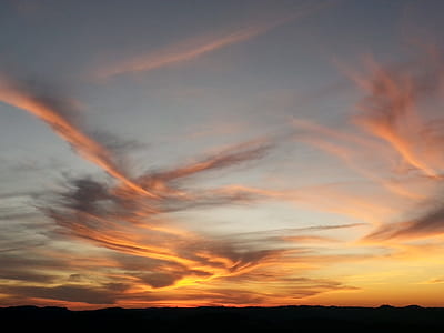 calm sky during golden hour thumbnail