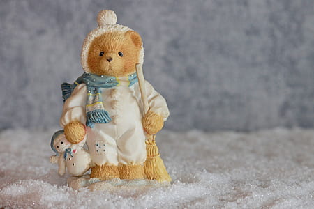 bear wearing pajamas figurine thumbnail
