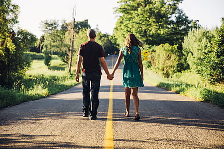 Couple Hand In Hand Photo thumbnail