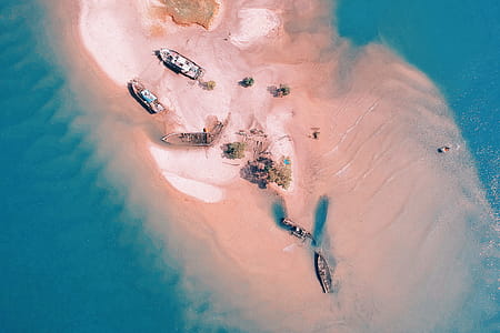 Aerial View Of Body Of Water thumbnail