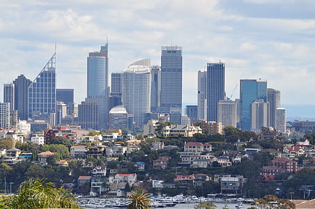 aerial photography of buildings thumbnail