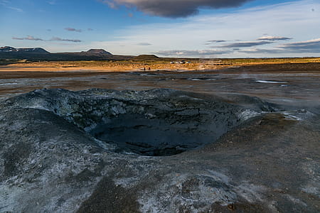 Aerial Photo of Volcano thumbnail