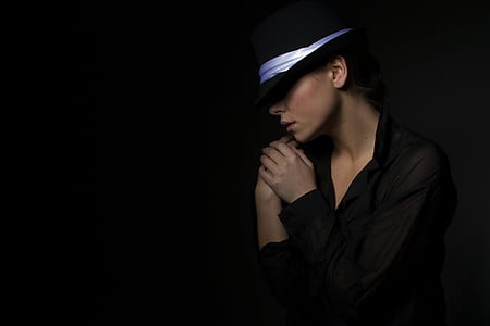 fashion, person, woman, dark thumbnail