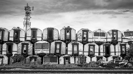 train, carriage, old, wreck thumbnail