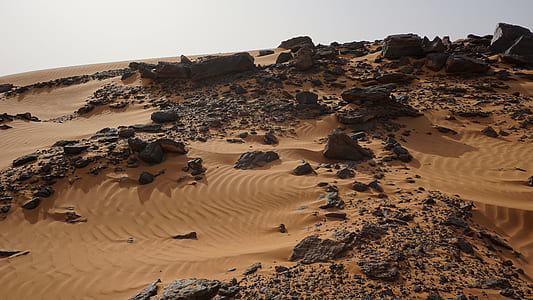 sand dunes and rock formations thumbnail