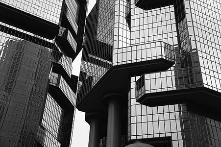 grayscale photo of building thumbnail