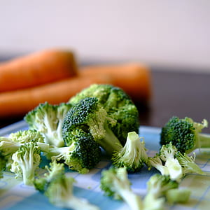 macro shot of broccoli thumbnail