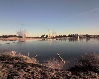 Castle Rock Lake near Colstrip in Montana thumbnail