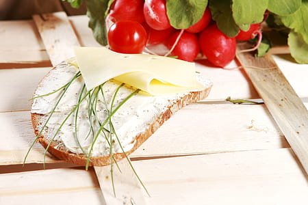 sandwich with spread and cheese thumbnail