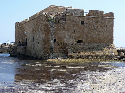 Fortress on the seaside in Paphos, Cyprus thumbnail