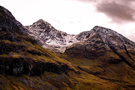 Top View Photography of Mountain thumbnail