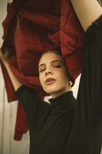 Photo of Woman Wearing Black Turtleneck Top thumbnail