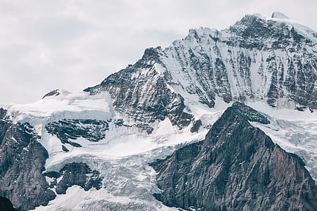 glacier mountains during daytime thumbnail