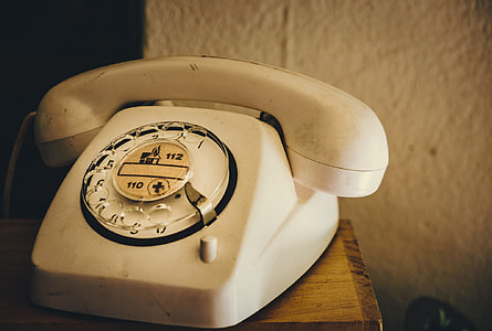 white desk telephone thumbnail