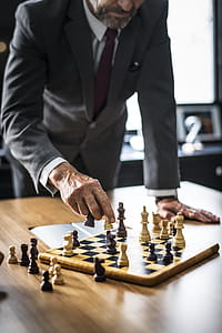 Man Playing Chess thumbnail