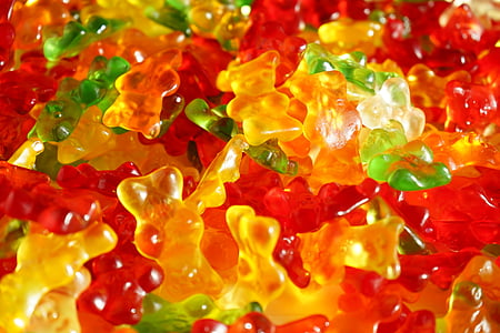 assorted-color gummy bear lot thumbnail
