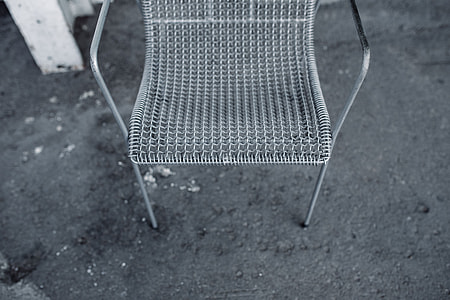 Retro Metal Dining Chair thumbnail