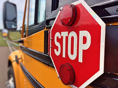 Stop signage on vehicle thumbnail
