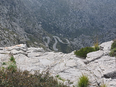 high-angle photography of road at daytime thumbnail