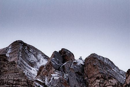 snow capped rocky mountain thumbnail