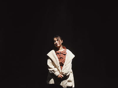 woman wearing coat thumbnail