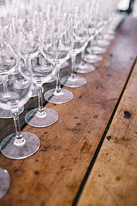 Empty wine glasses thumbnail