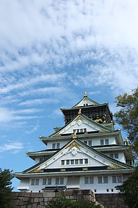 white temple under white clouds during daytime thumbnail