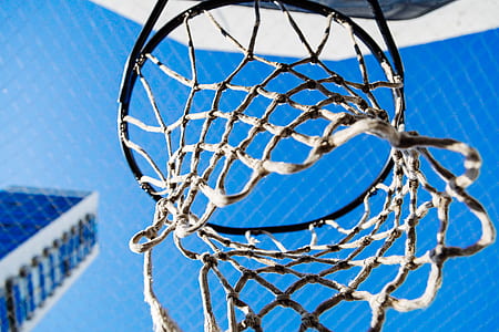 black basketball hoop thumbnail